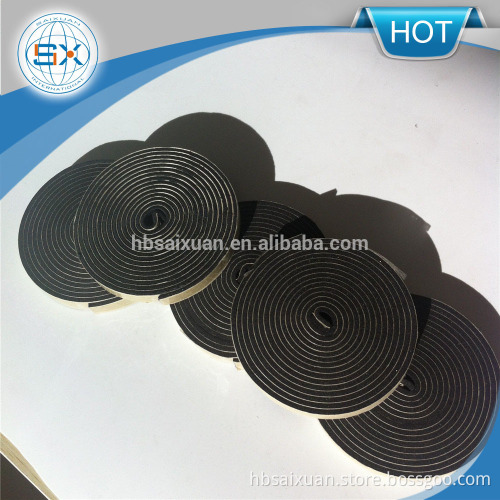 EPDM foam seal strip gasket/ 8*2mm self adhesive sealing strip
